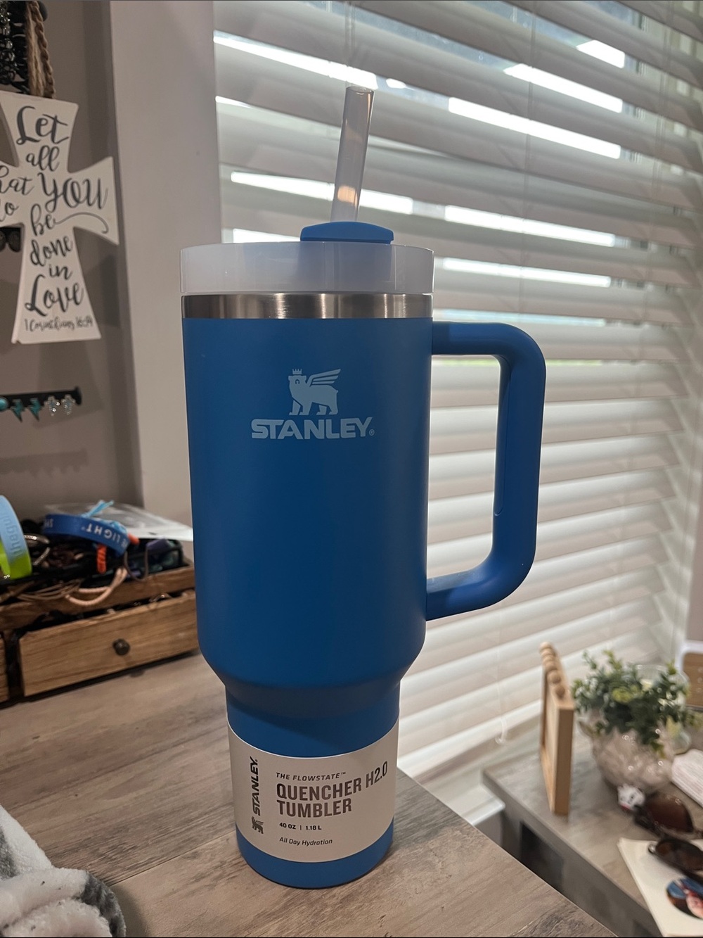 Blue 40 oz Stanley
